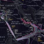Image: Submarine Cable Map 2025 - Telegeography