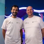 From left to right - H.E. Abdulla Bin Touq Al Marri, Minister of Economy and Tourism, UAE; Patrick J. Moloney, Founder and CEO, P4ML