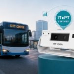 Hikvision Dual-Lens Passenger Counting Camera certified to the ITxPT standard for public transport.