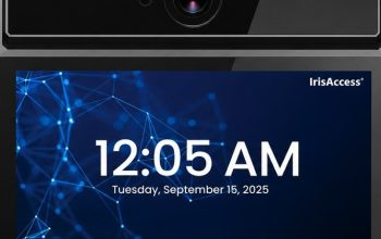 Iris ID iA1000 multimodal biometric access control terminal with iris and facial recognition