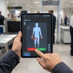 LINEV Systems CLEARPASS correctional X-ray screening interface highlighting AI-assisted contraband detection.