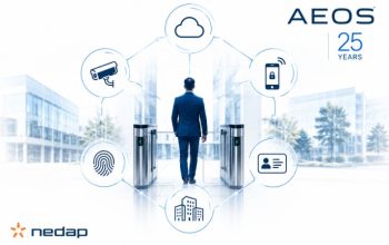Nedap AEOS access control platform illustrating identity-centric security and integrated physical access control