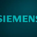 Siemens logo illustrating the company's €300 million investment in switchgear production for AI data centres