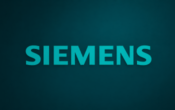 Siemens logo illustrating the company's €300 million investment in switchgear production for AI data centres