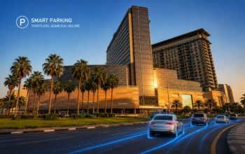 Al Ghurair Centre in Dubai with smart parking and ANPR illustration