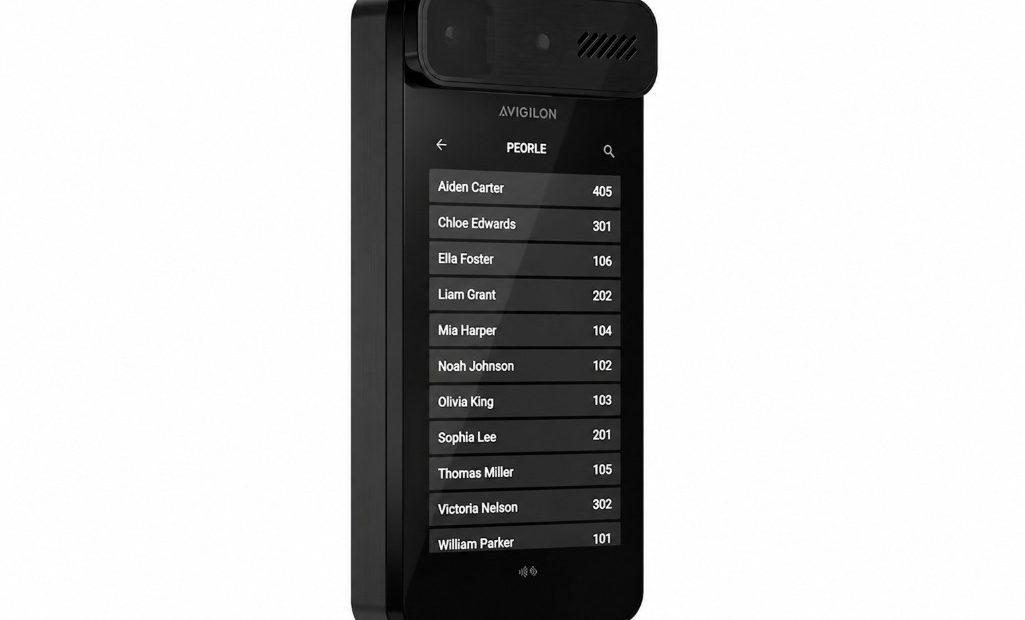 Avigilon Intercom Touch video intercom and access control device