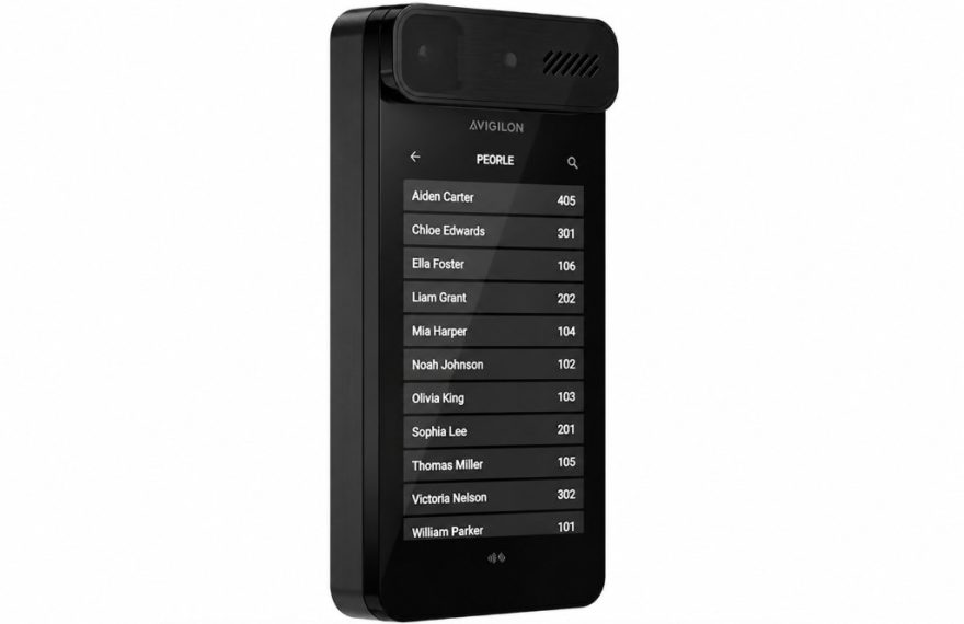 Avigilon Intercom Touch video intercom and access control device