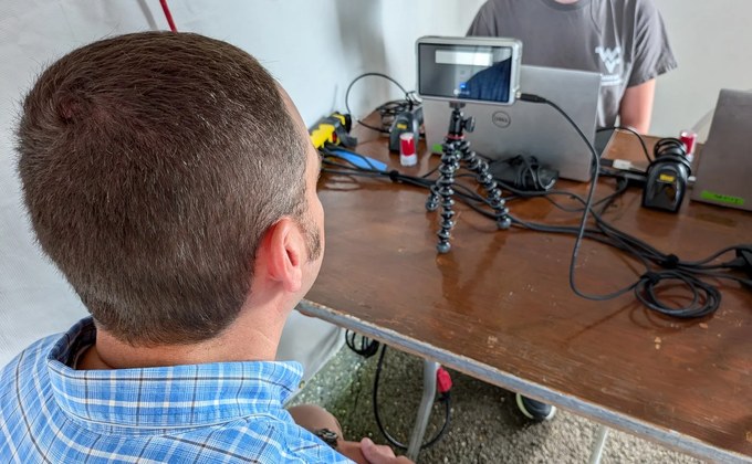 FBI biometric testing at the 2026 Twins Days Festival