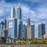 Dubai business district representing Gallagher Security’s Middle East expansion