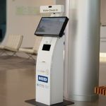 HID, Soloinsight and CTS self-service visitor check-in kiosk