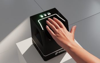 IDloop CFS flats contactless fingerprint scanner for the UAE market