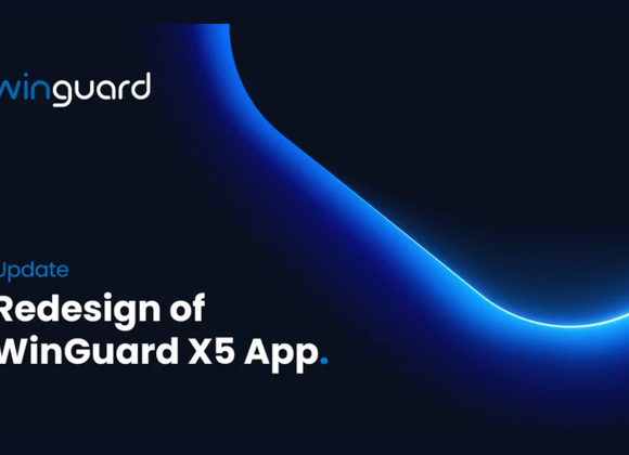 WinGuard X5 app version 2.0 redesign by Advancis