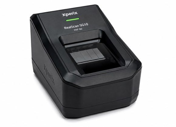 Xperix RealScan SG10 fingerprint scanner for Saudi public-sector biometric projects
