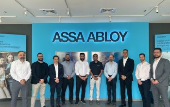 ASSA ABLOY and Emirates Green Building Council representatives in Dubai