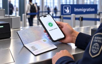 NFC passport verification for foreign nationals in Egypt