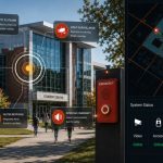 Unified security dashboard for school and university campus security
