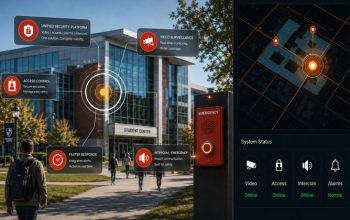 Unified security dashboard for school and university campus security