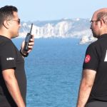 AFAD personnel using Hytera radio communications in Istanbul