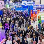 Visitors at LEAP 2025 technology event in Riyadh