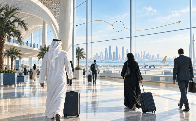 Gulf airport illustrating tourism preparedness and recovery